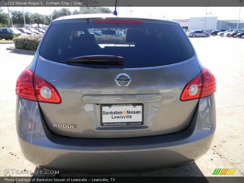 Gotham Gray / Gray 2010 Nissan Rogue S