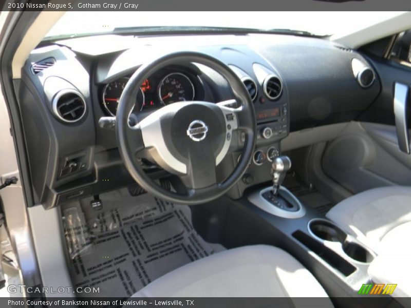 Gotham Gray / Gray 2010 Nissan Rogue S