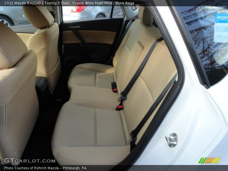  2012 MAZDA3 i Touring 5 Door Dune Beige Interior