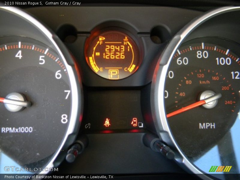 Gotham Gray / Gray 2010 Nissan Rogue S