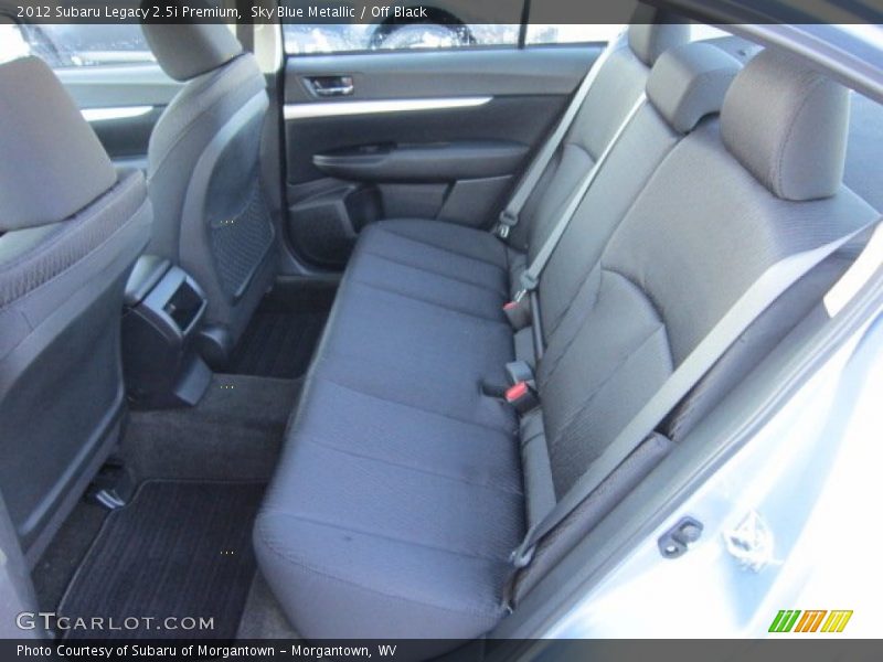 Sky Blue Metallic / Off Black 2012 Subaru Legacy 2.5i Premium