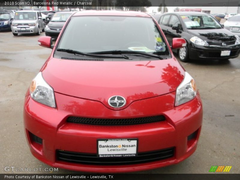 Barcelona Red Metallic / Charcoal 2010 Scion xD