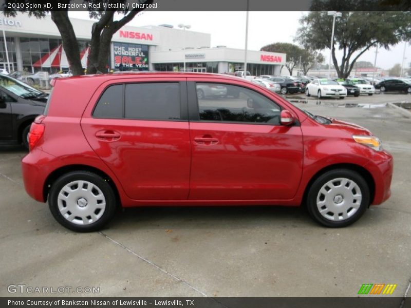 Barcelona Red Metallic / Charcoal 2010 Scion xD