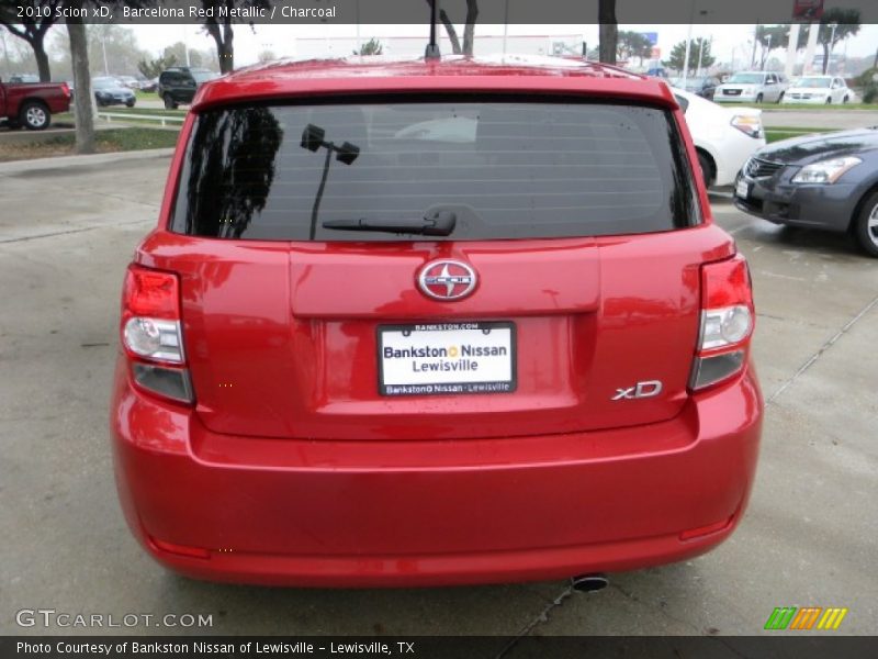 Barcelona Red Metallic / Charcoal 2010 Scion xD