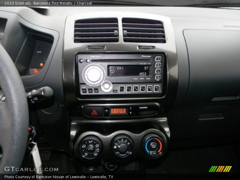 Barcelona Red Metallic / Charcoal 2010 Scion xD