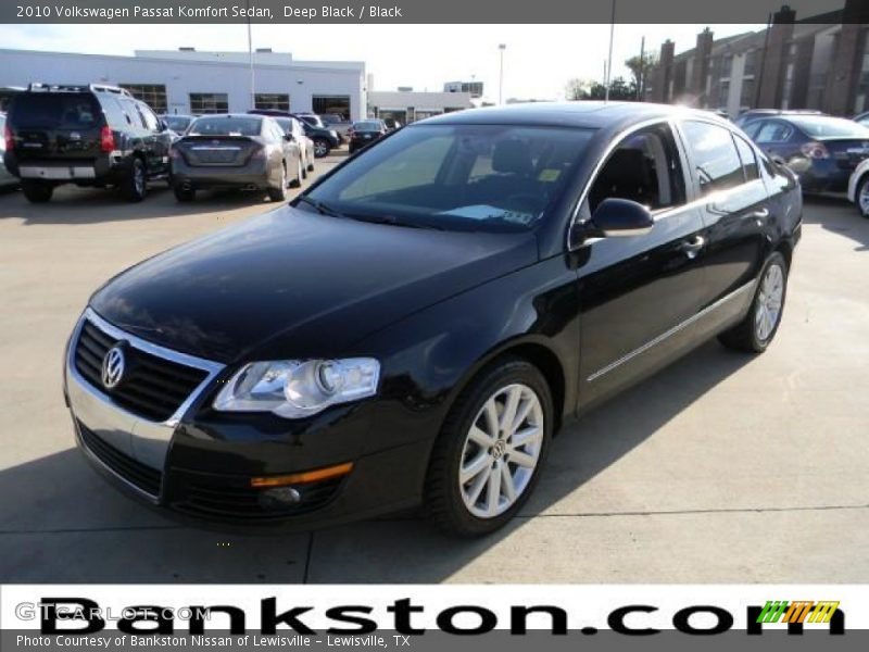 Deep Black / Black 2010 Volkswagen Passat Komfort Sedan