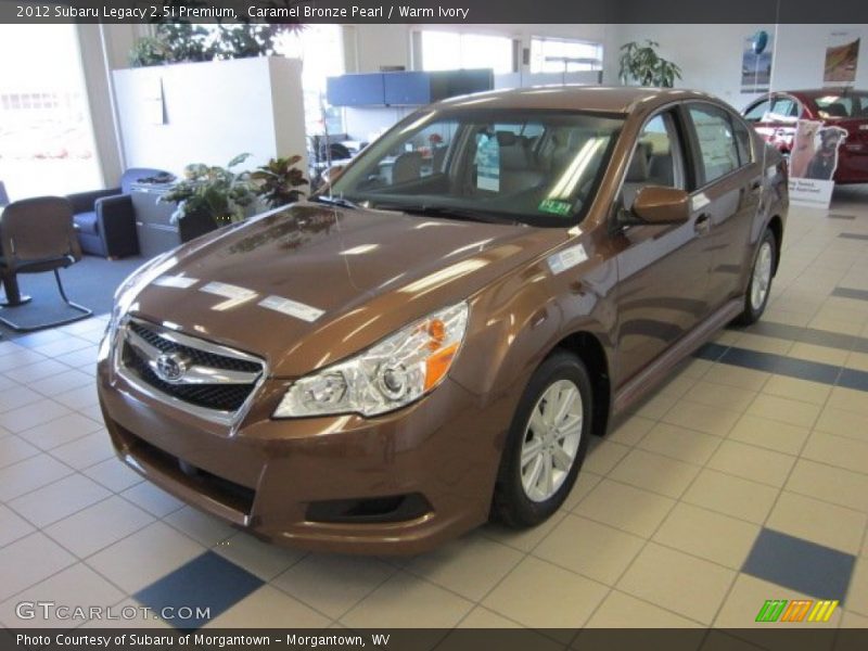 Caramel Bronze Pearl / Warm Ivory 2012 Subaru Legacy 2.5i Premium