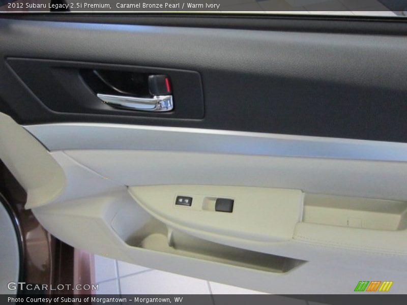 Caramel Bronze Pearl / Warm Ivory 2012 Subaru Legacy 2.5i Premium