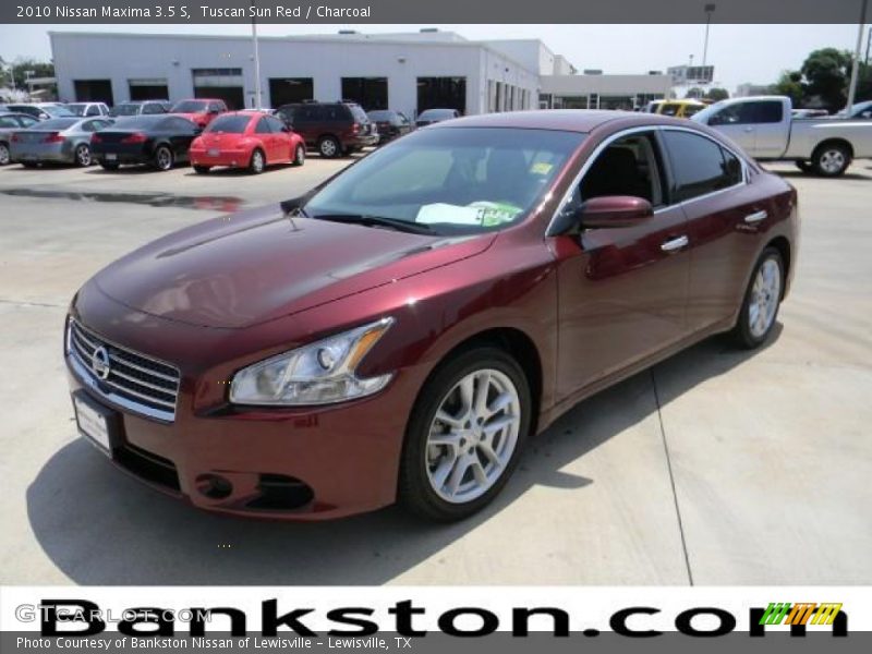 Tuscan Sun Red / Charcoal 2010 Nissan Maxima 3.5 S