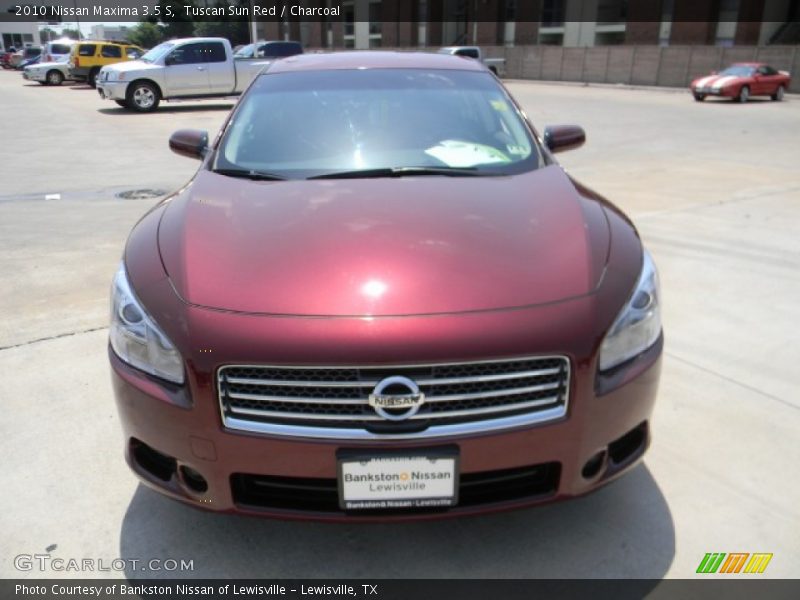 Tuscan Sun Red / Charcoal 2010 Nissan Maxima 3.5 S