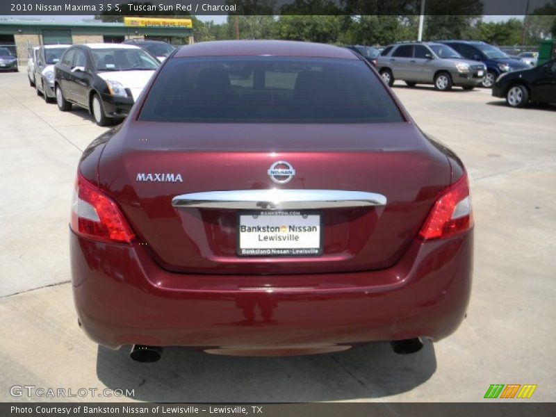 Tuscan Sun Red / Charcoal 2010 Nissan Maxima 3.5 S