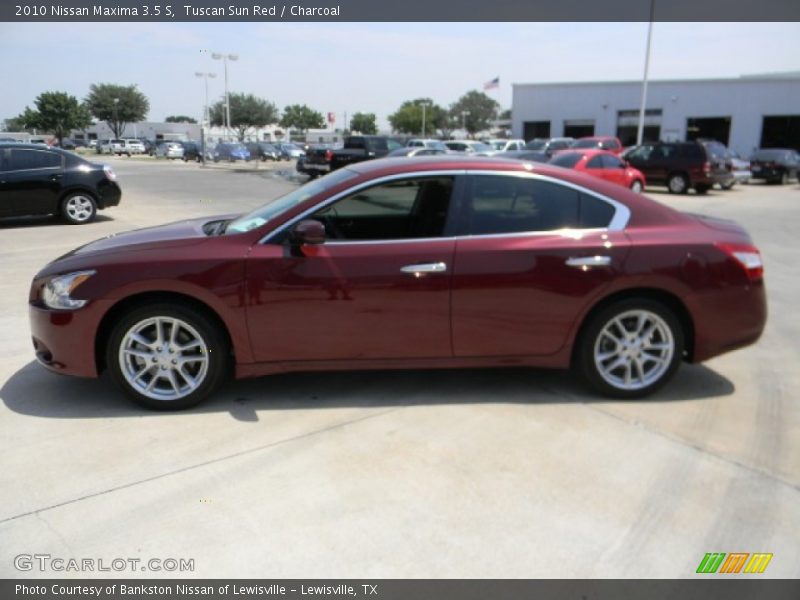 Tuscan Sun Red / Charcoal 2010 Nissan Maxima 3.5 S