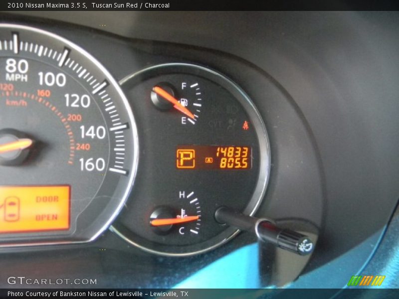 Tuscan Sun Red / Charcoal 2010 Nissan Maxima 3.5 S