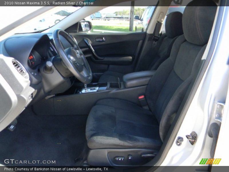 Radiant Silver / Charcoal 2010 Nissan Maxima 3.5 S