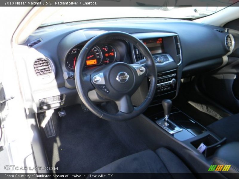 Radiant Silver / Charcoal 2010 Nissan Maxima 3.5 S