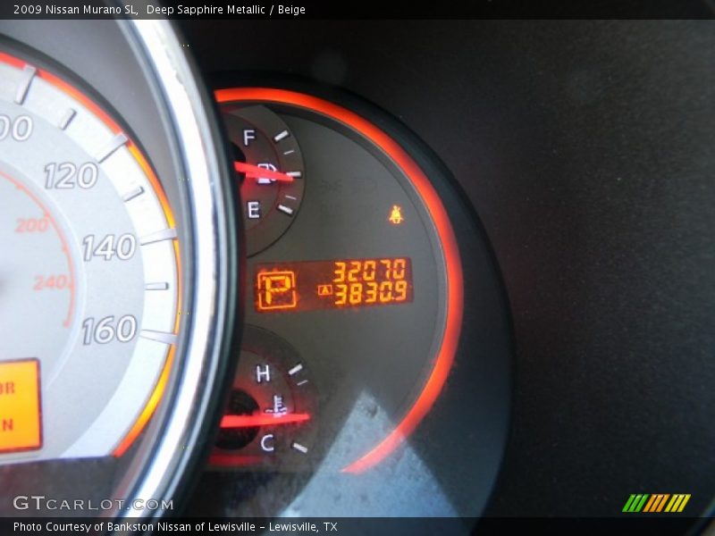 Deep Sapphire Metallic / Beige 2009 Nissan Murano SL