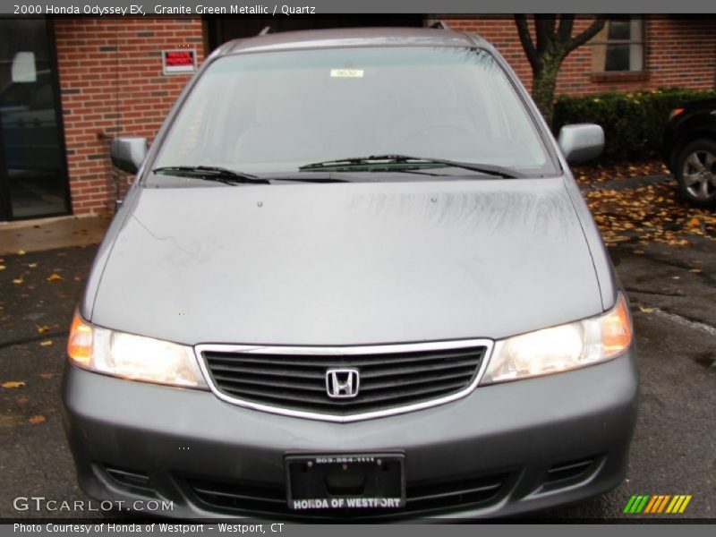 Granite Green Metallic / Quartz 2000 Honda Odyssey EX