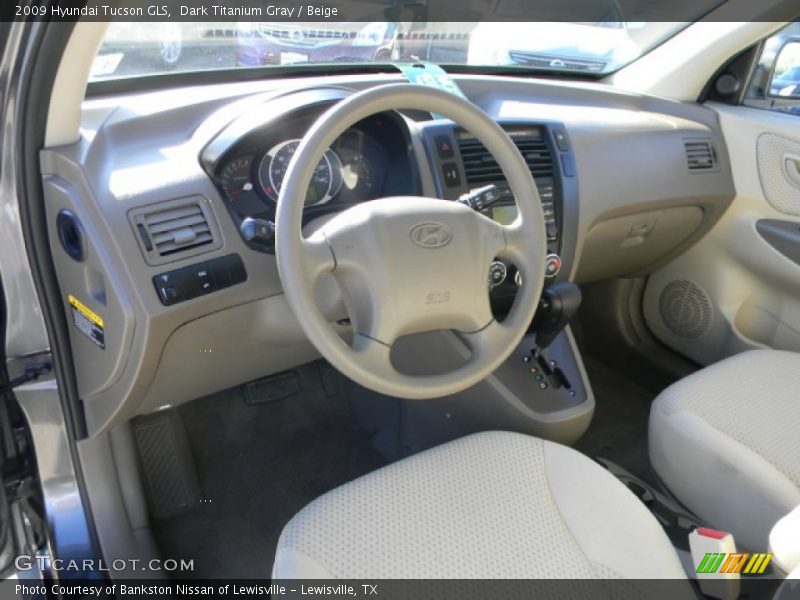 Beige Interior - 2009 Tucson GLS 