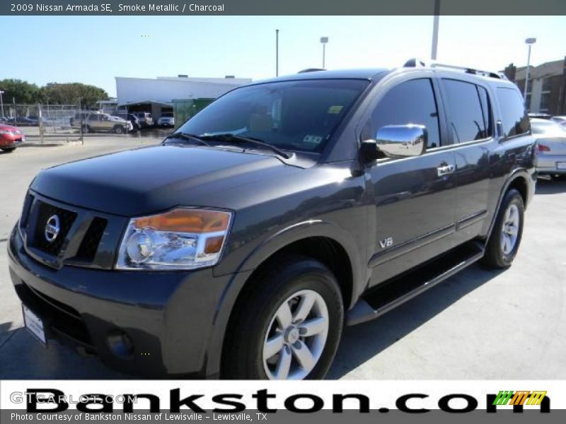 Smoke Metallic / Charcoal 2009 Nissan Armada SE