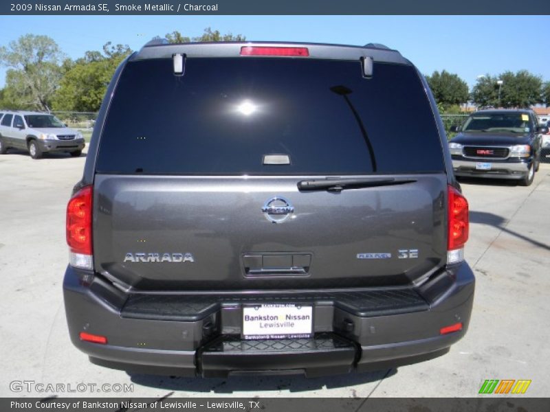 Smoke Metallic / Charcoal 2009 Nissan Armada SE