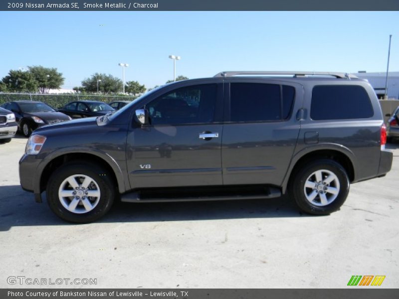 Smoke Metallic / Charcoal 2009 Nissan Armada SE