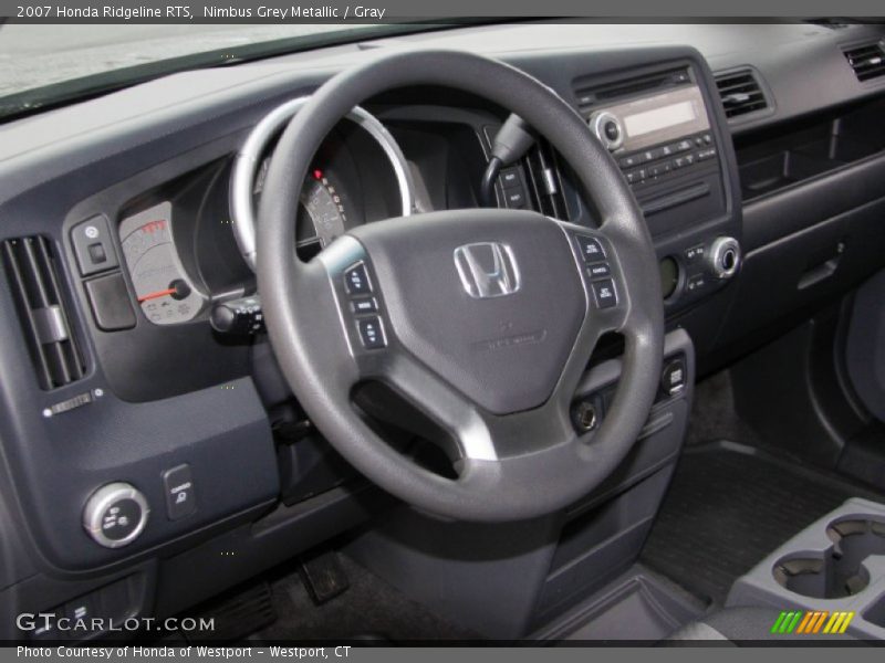 Nimbus Grey Metallic / Gray 2007 Honda Ridgeline RTS