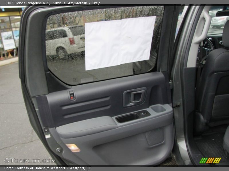 Nimbus Grey Metallic / Gray 2007 Honda Ridgeline RTS