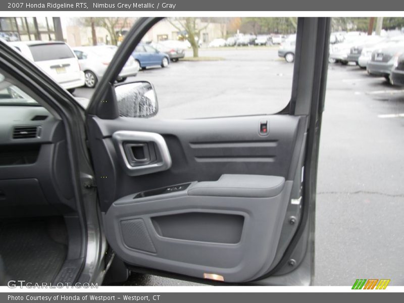 Nimbus Grey Metallic / Gray 2007 Honda Ridgeline RTS