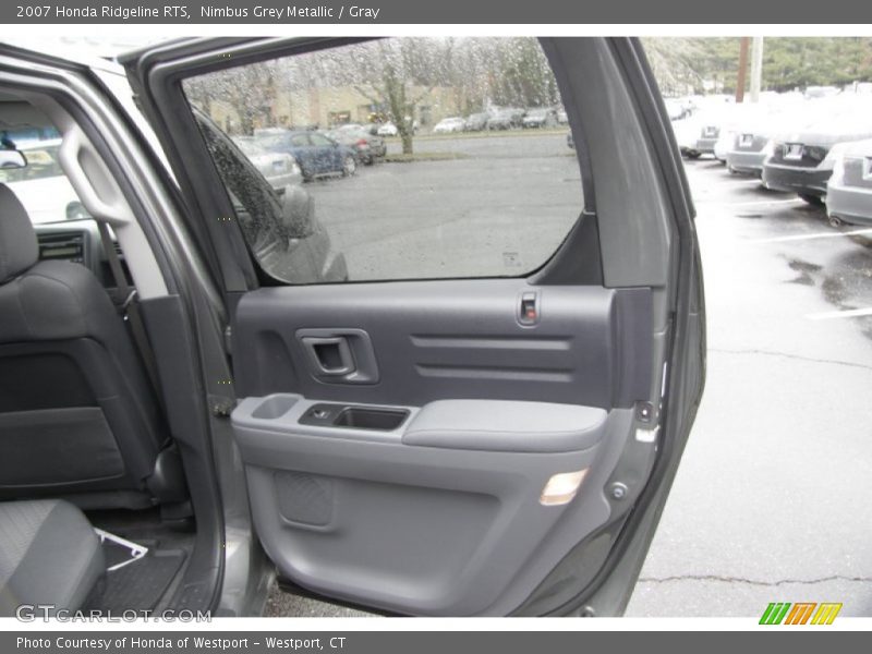Nimbus Grey Metallic / Gray 2007 Honda Ridgeline RTS