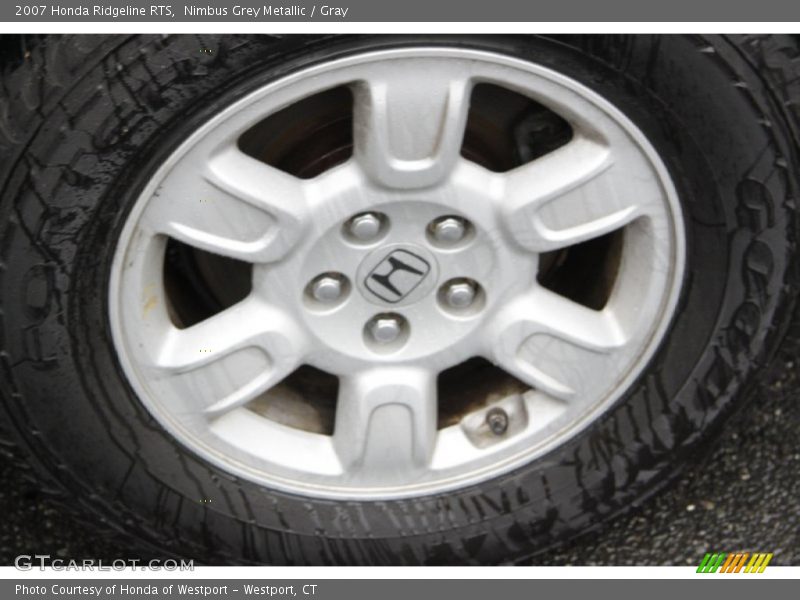 Nimbus Grey Metallic / Gray 2007 Honda Ridgeline RTS