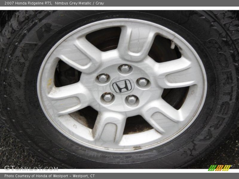 Nimbus Grey Metallic / Gray 2007 Honda Ridgeline RTS