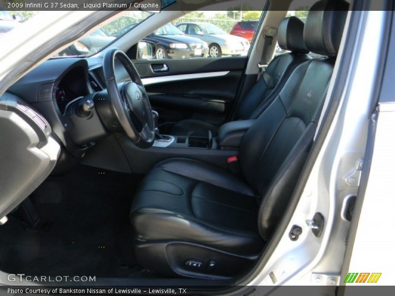Liquid Platinum / Graphite 2009 Infiniti G 37 Sedan