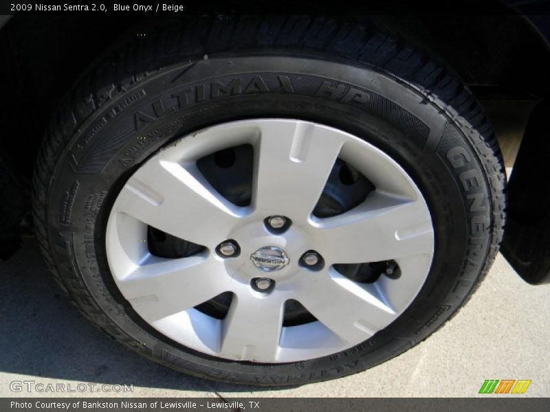 Blue Onyx / Beige 2009 Nissan Sentra 2.0