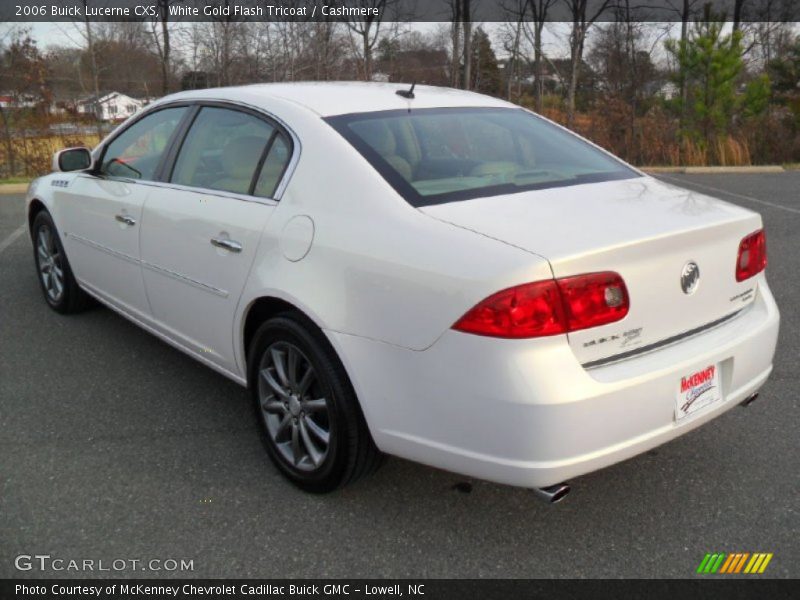 White Gold Flash Tricoat / Cashmere 2006 Buick Lucerne CXS