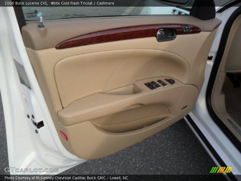 White Gold Flash Tricoat / Cashmere 2006 Buick Lucerne CXS