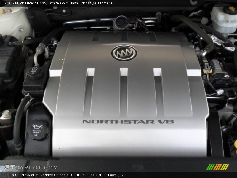 White Gold Flash Tricoat / Cashmere 2006 Buick Lucerne CXS