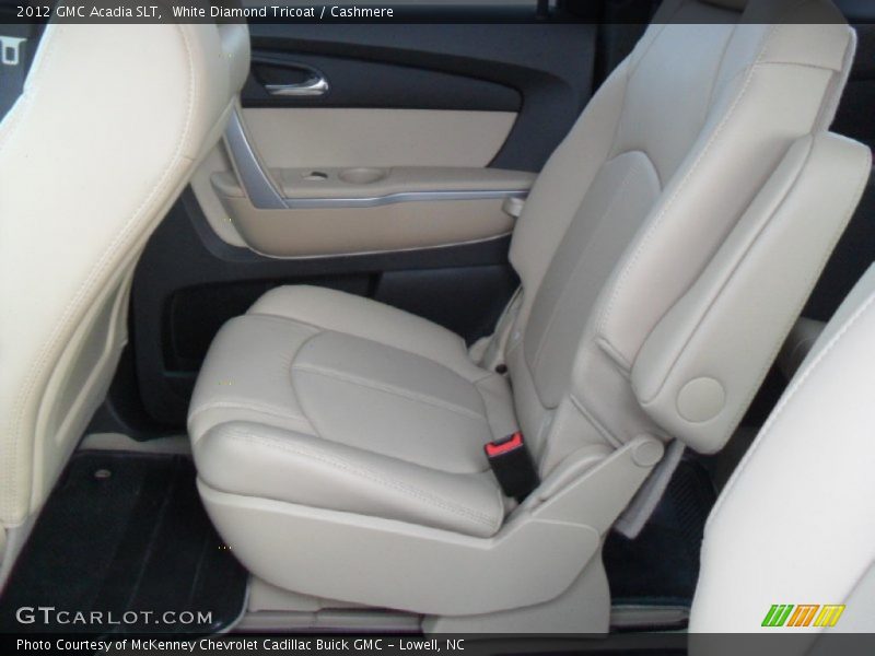 White Diamond Tricoat / Cashmere 2012 GMC Acadia SLT