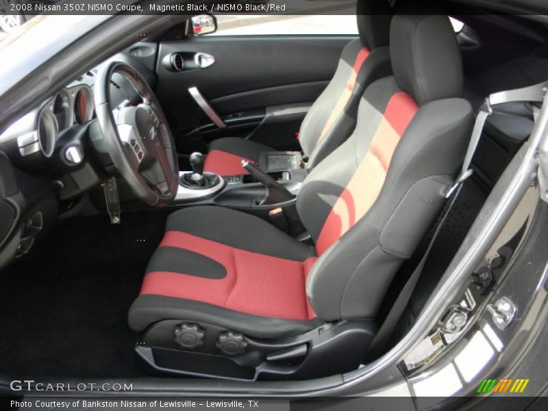  2008 350Z NISMO Coupe NISMO Black/Red Interior