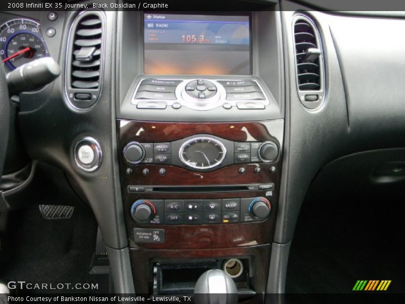 Black Obsidian / Graphite 2008 Infiniti EX 35 Journey