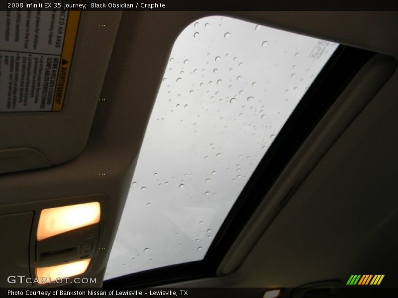 Black Obsidian / Graphite 2008 Infiniti EX 35 Journey