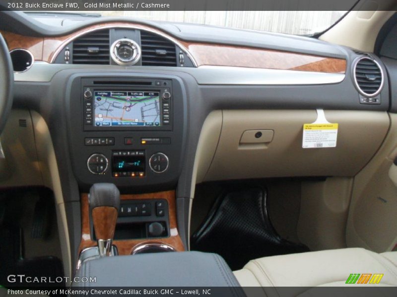 Gold Mist Metallic / Cashmere 2012 Buick Enclave FWD