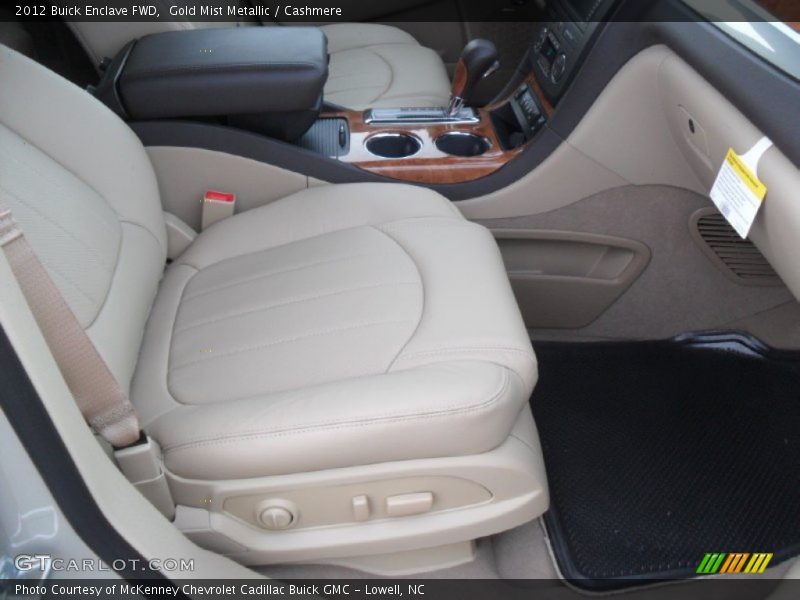 Gold Mist Metallic / Cashmere 2012 Buick Enclave FWD