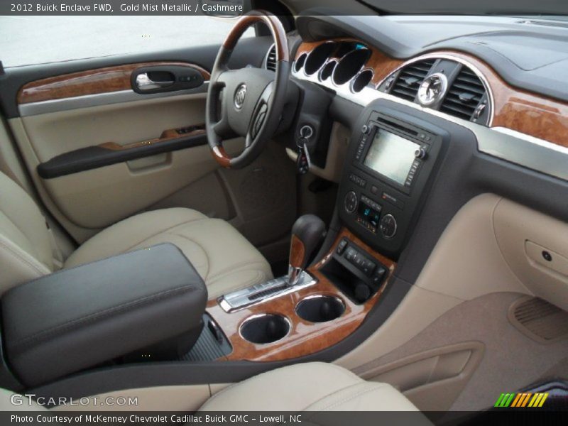 Gold Mist Metallic / Cashmere 2012 Buick Enclave FWD