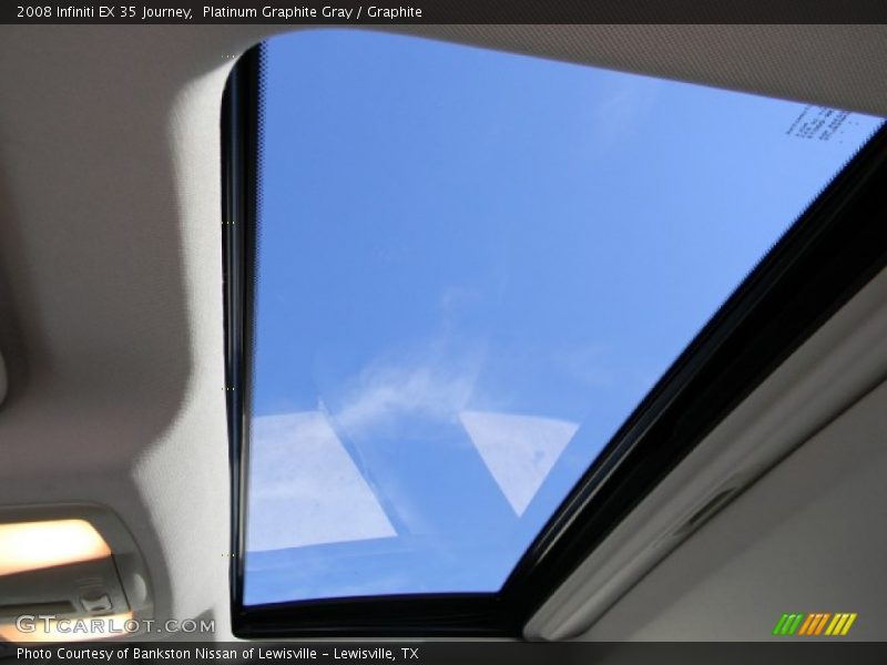 Platinum Graphite Gray / Graphite 2008 Infiniti EX 35 Journey