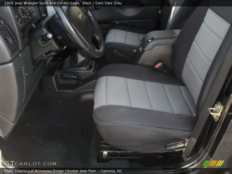 Black / Dark Slate Gray 2006 Jeep Wrangler Sport 4x4 Golden Eagle
