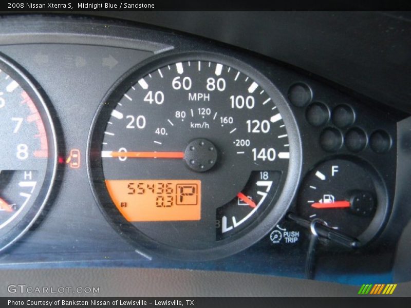 Midnight Blue / Sandstone 2008 Nissan Xterra S