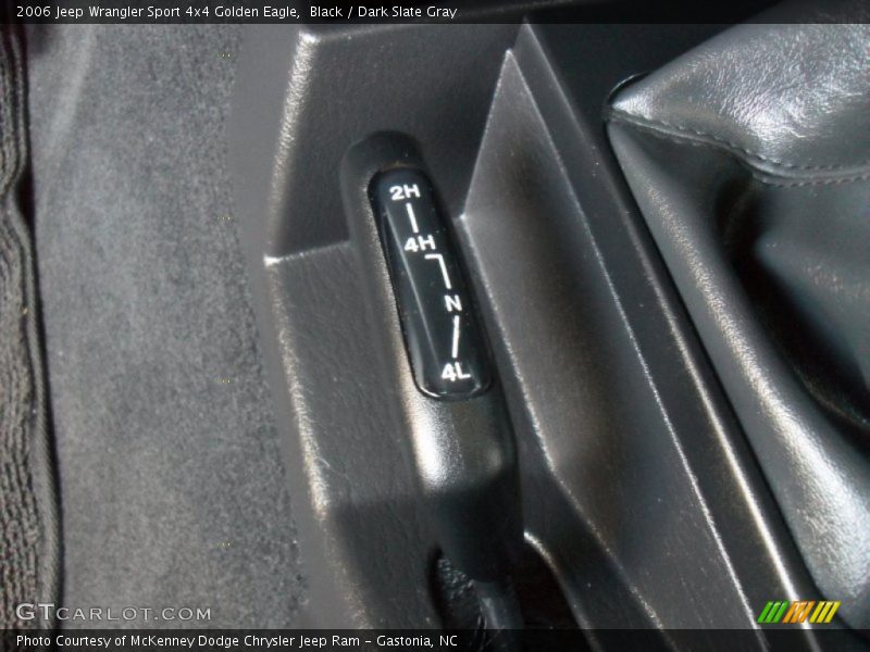 Black / Dark Slate Gray 2006 Jeep Wrangler Sport 4x4 Golden Eagle