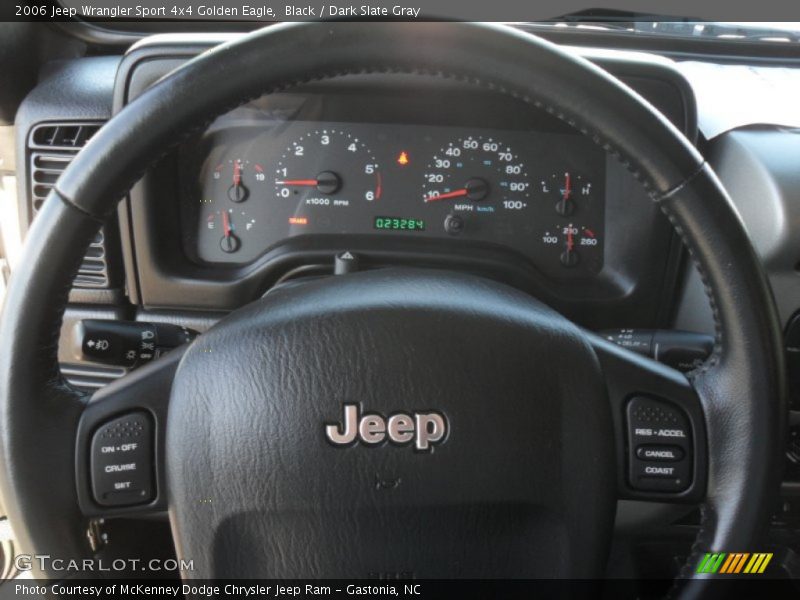 Black / Dark Slate Gray 2006 Jeep Wrangler Sport 4x4 Golden Eagle