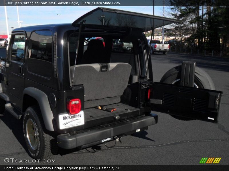 Black / Dark Slate Gray 2006 Jeep Wrangler Sport 4x4 Golden Eagle