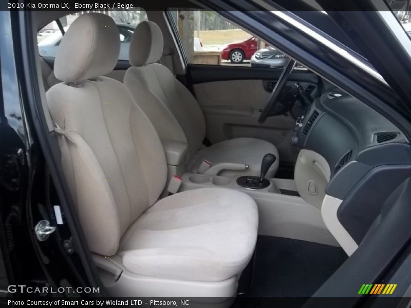 Ebony Black / Beige 2010 Kia Optima LX